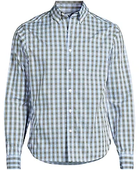 Lands' End Men's Long Sleeve Tailored Fit Travel Kit Shirt
