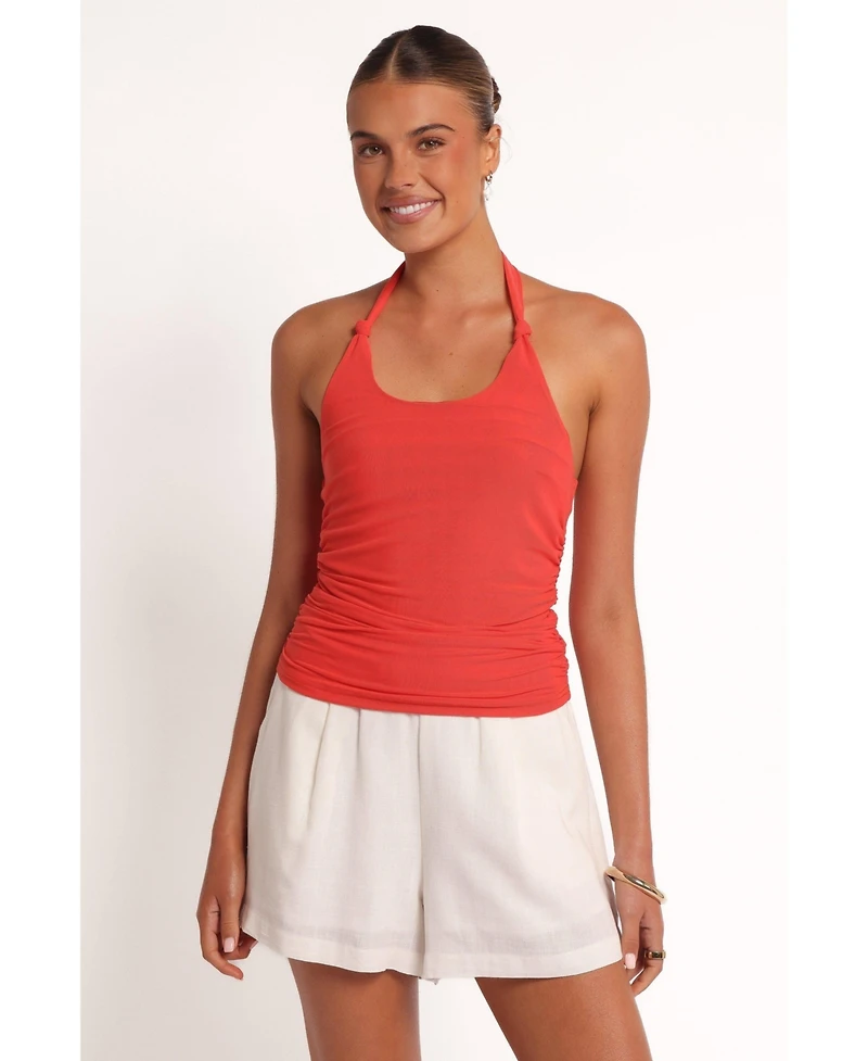Petal and Pup Women's Boston Halter Top