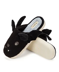 Dearfoams Unisex Adult Halloween Bat Scuff Slipper