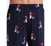 Perry Ellis Portfolio Men's Deluxe Touch King Charles Pajama Pants