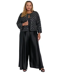 Muse Plus Jewel Neck Jacket