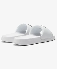 Lacoste Men's Serve Round Toe Slip-On Slides