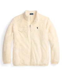 Polo Ralph Lauren Men's Long Sleeve Curly Pile Fleece Jacket