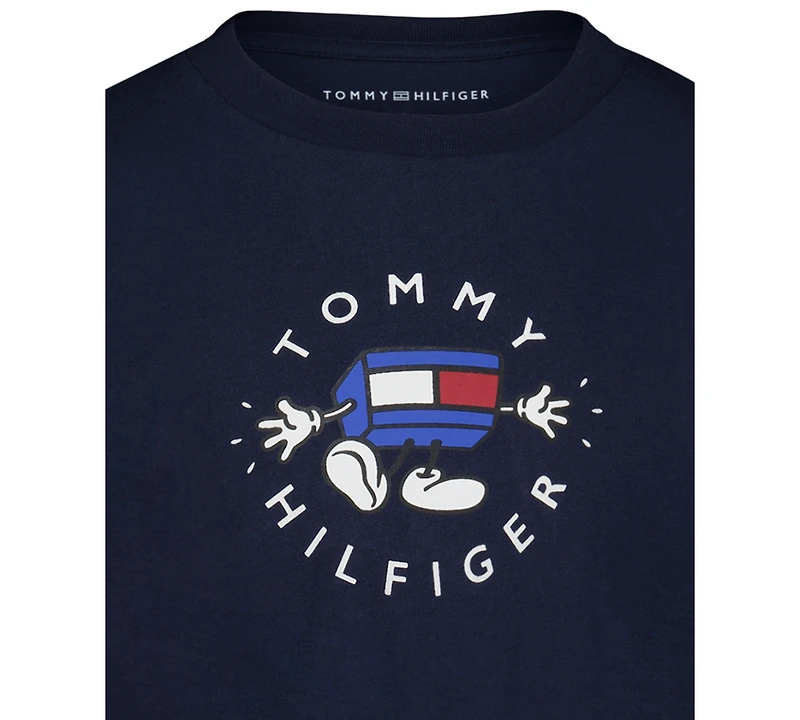 Tommy Hilfiger Boys 2T-7 Crewneck T-Shirt
