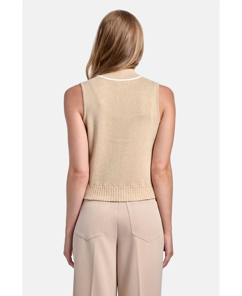 Capsule 121 Women's The Galaxy Zip With Stripe Sweater