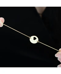 GiGiGirl 14K Gold Plated Heart Design Bracelet