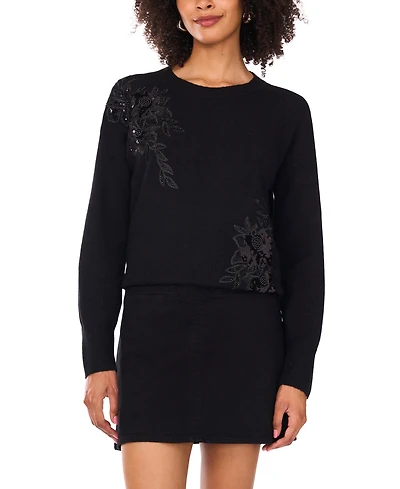Vince Camuto Women's Embellished Sweater