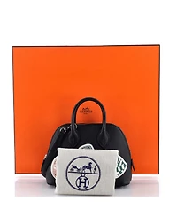Pre-Owned Hermes Mini Bolide 1923 Pique-Colle Bag Chevre Mysore