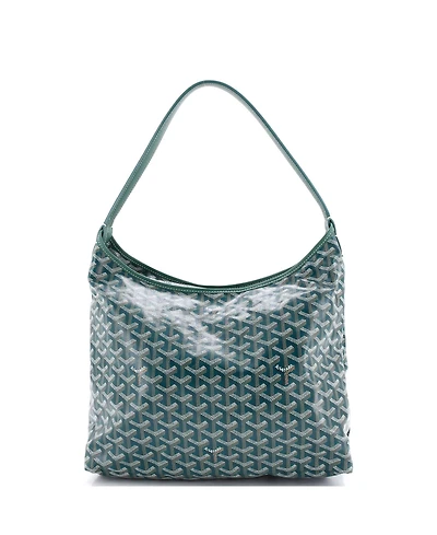 Pre-Owned Goyard Boheme Hobo Printed Coated Canvas