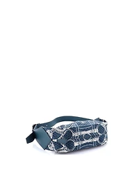 Pre-Owned Hermes Banasilk Belt Bag Printed Silk and Leather