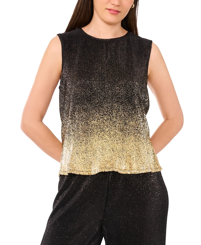 Vince Camuto Women's Sleeveless Crewneck Top