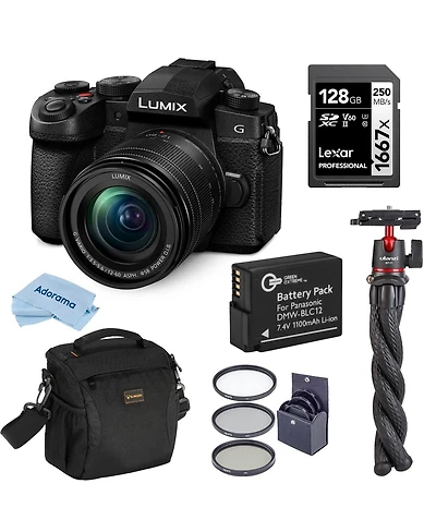 Panasonic Lumix G97 Mirrorless Camera with Lumix G Vario 12-60mm f/3.5-5.6 Aspherical Lens