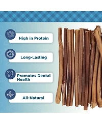 Country Living 12" Bully Sticks for Dogs – Standard – 5 Count Bag – All-Natural, Single-Ingredient, Long-Lasting Dog Chews