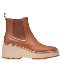 Cole Haan Women's Zerogrand Cityquest Waterproof Wedge Booties
