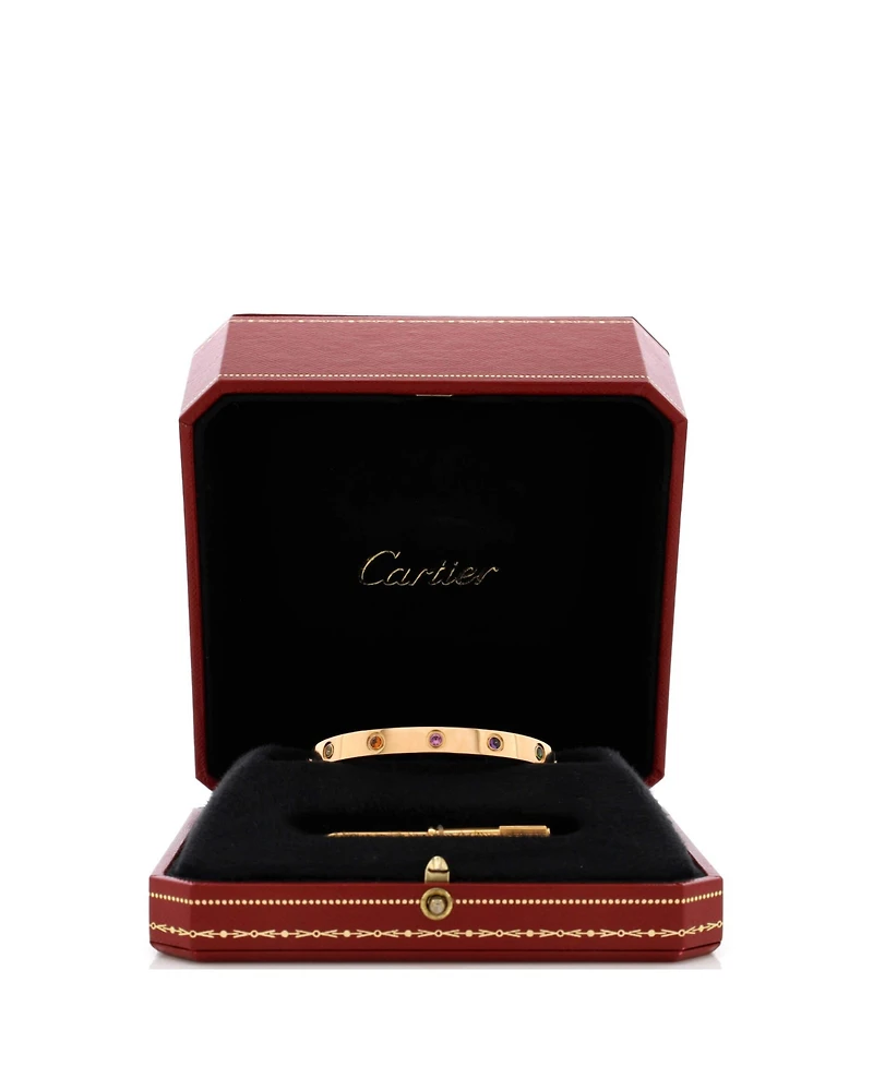 Pre-Owned Cartier Love 10 Stone Bracelet
