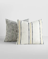 ienjoy Home Yarn-Dyed Patterns 2-Pack Decor Pillows, 20" x 20"