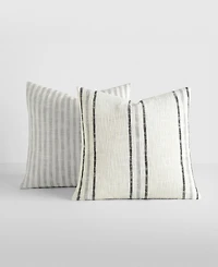 ienjoy Home Yarn-Dyed Patterns 2-Pack Decor Pillows, 20" x