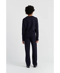 Chinti & Parker Women's Wool-Cashmere Ribbed V-neck Sweater