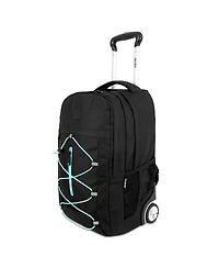 J World Lash Wheeled Backpack with Interior Laptop Sleeve for Travel (19 inch)