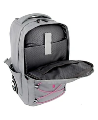 J World Lash Wheeled Backpack with Interior Laptop Sleeve for Travel (19 inch)