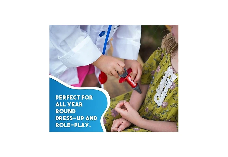 Dress Up America Kids Doctor Role Play Set