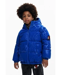 Desigual Boys Boys's Spiderman padded jacket
