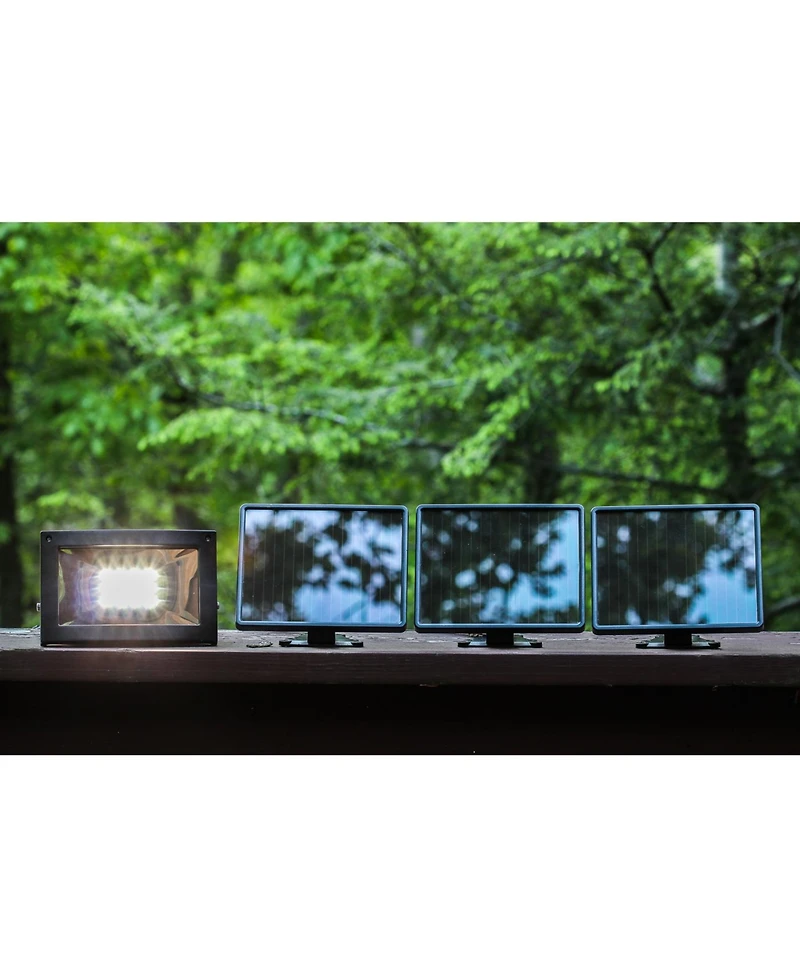 Maxsa Innovations Super Bright Solar Dusk to Dawn Super Bright Flood Light