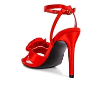 Chaumet Rose Bow Embellished Sandals Women