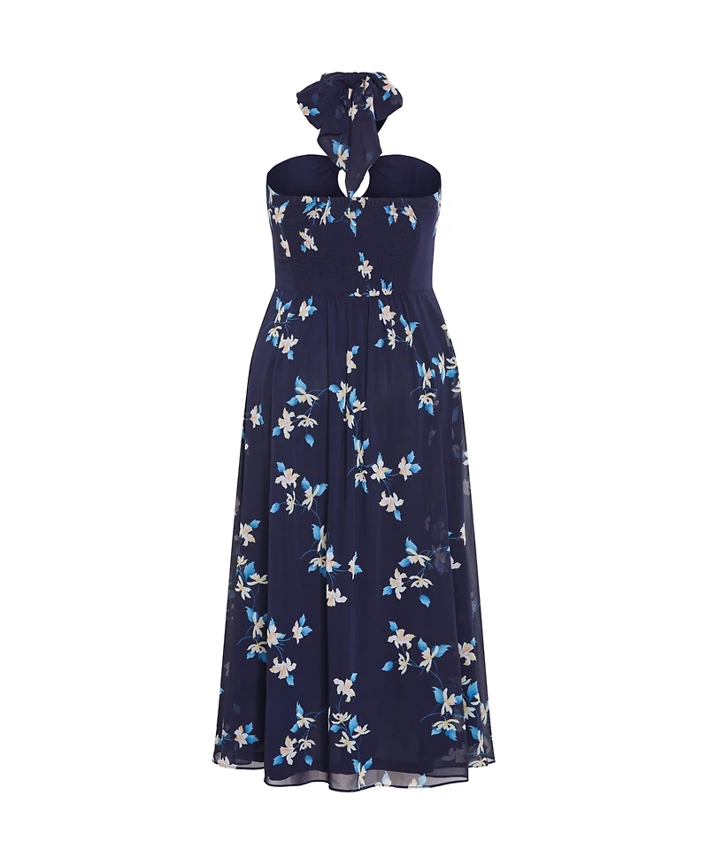 City Chic Women's Everfree Floral Print Maxi Dress
