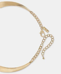 I.n.c. International Concepts Textured Twist Collar Necklace, 16" + 3" extender, Macy's Exclusive