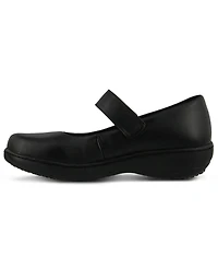 Spring Step Professional Wisteria Leather Mary Jane Work Shoe with Removable Insole and Skid-Resistant Sole