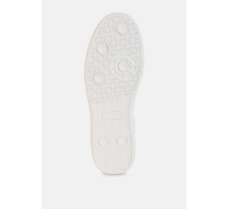 Bostonia Real Leather Casual Sneakers Women