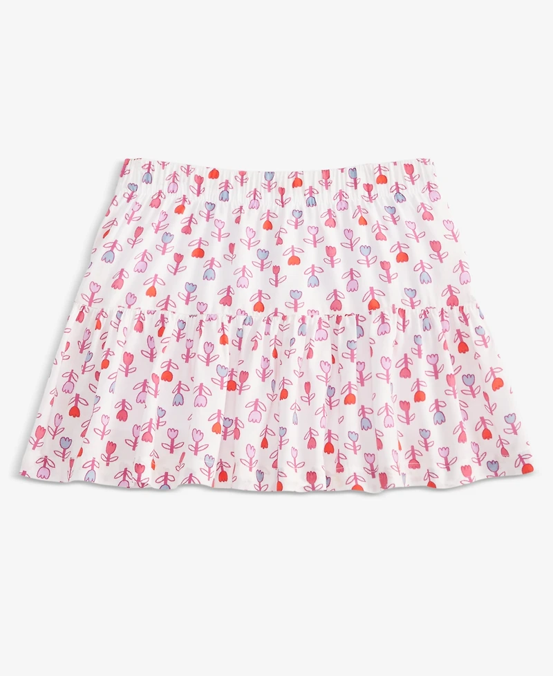 Epic Threads Girls Toddler 2T-4T Tulip Floral-Print Skirt