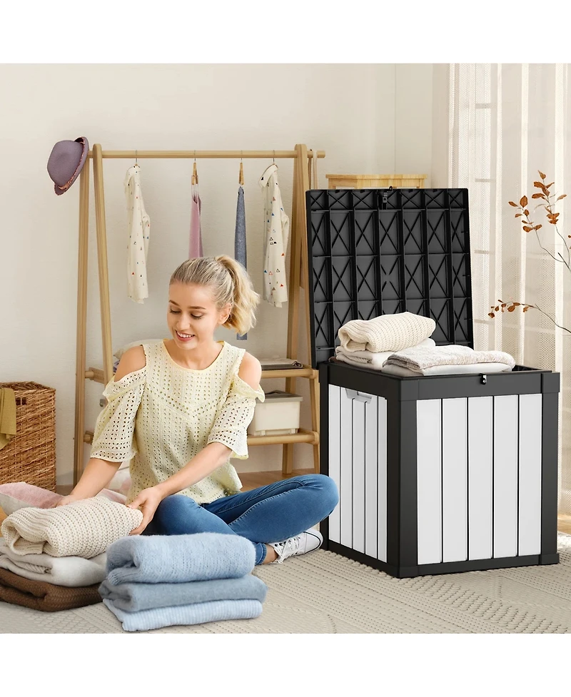 Chic Crate-50 Gallon Plastic Deck Box