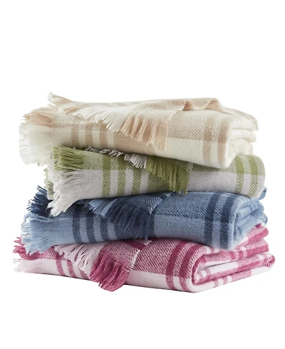 Arch Studio Cozy Plaid Throw, 50" x 60", Exclusively for Macy's