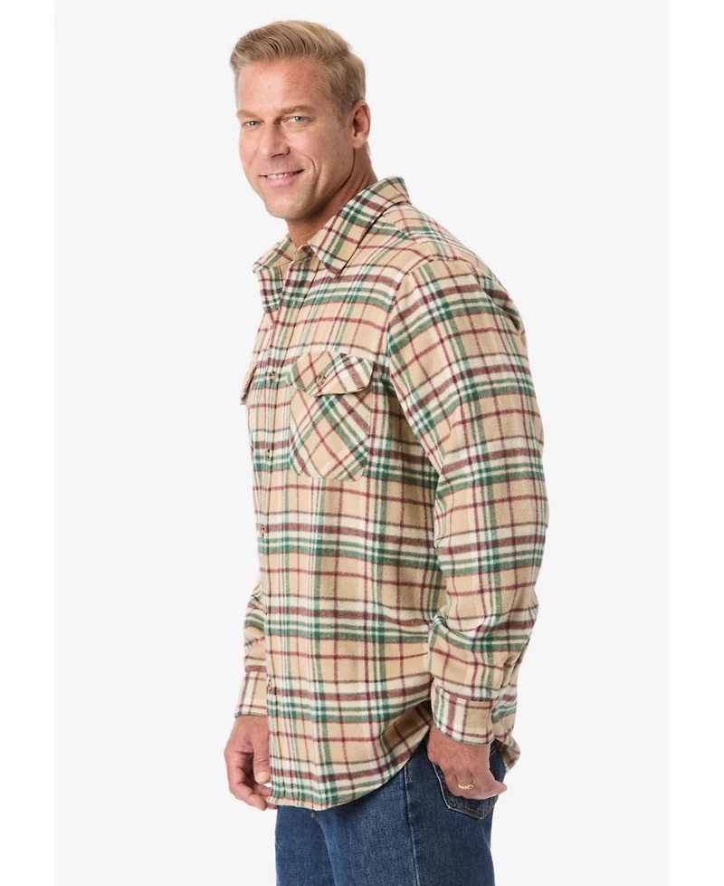 KingSize Men's Big & Tall The Brawny Flannel