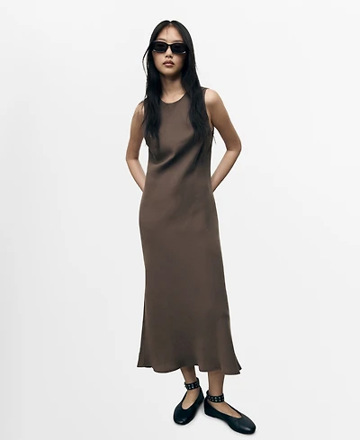 Mango Women's Modal Midi-Dress