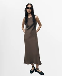 Mango Women's Modal Midi-Dress