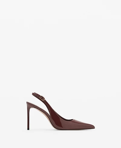 Mango Women's Patent Heeled Shoes