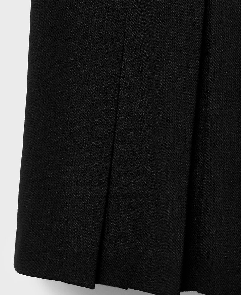 Mango Women's Pleated Mini-Skirt
