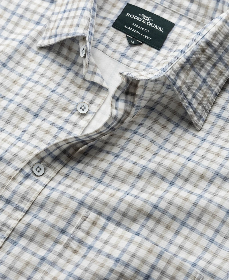 Rodd & Gunn Men's Fox Street Long Sleeve Slim Fit Shirt
