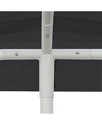 Caravan Canopy Domain 10 x 20 Foot Instant Canopy Tent Set, Black (2 Pack)