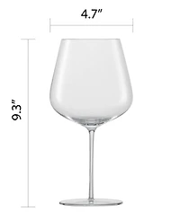 Zwiesel Glas Vervino Burgundy Glasses, Set of 4