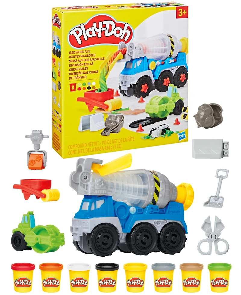 Play-Doh Road Work Fun Playset