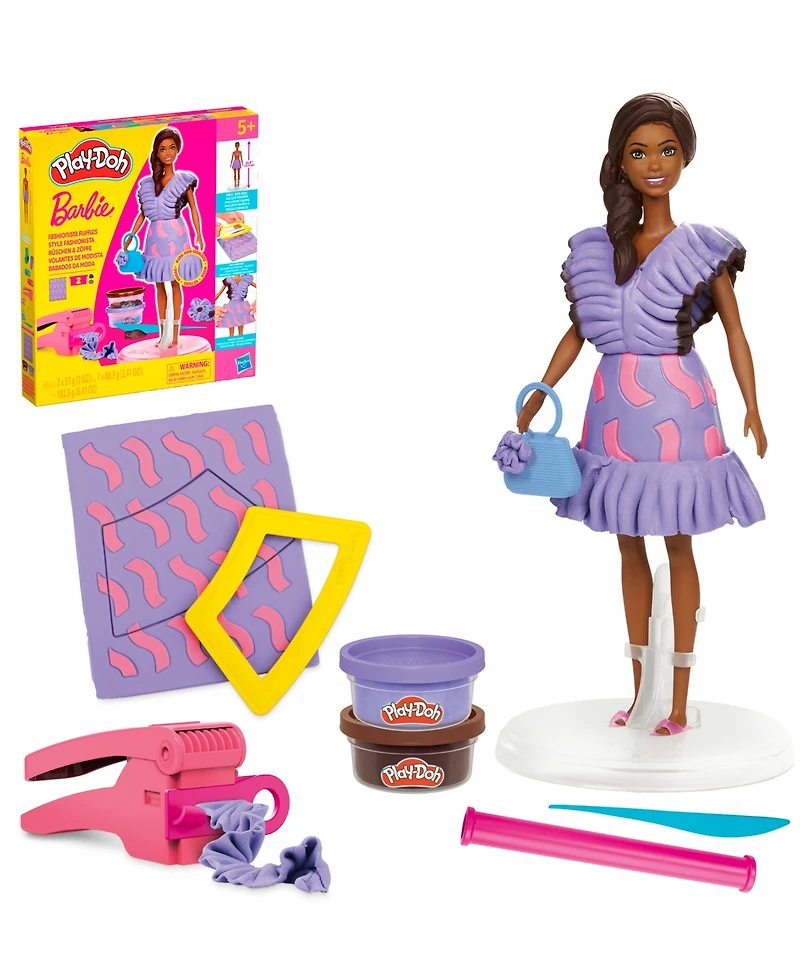 Play-Doh Barbie Fashionista Ruffles Set