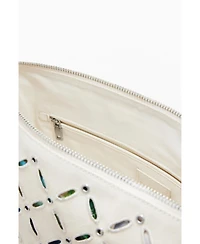Desigual Women's Medium perforated crossbody bag