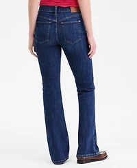 Free People Women's Double Knot High-Rise Straight-Leg Jeans