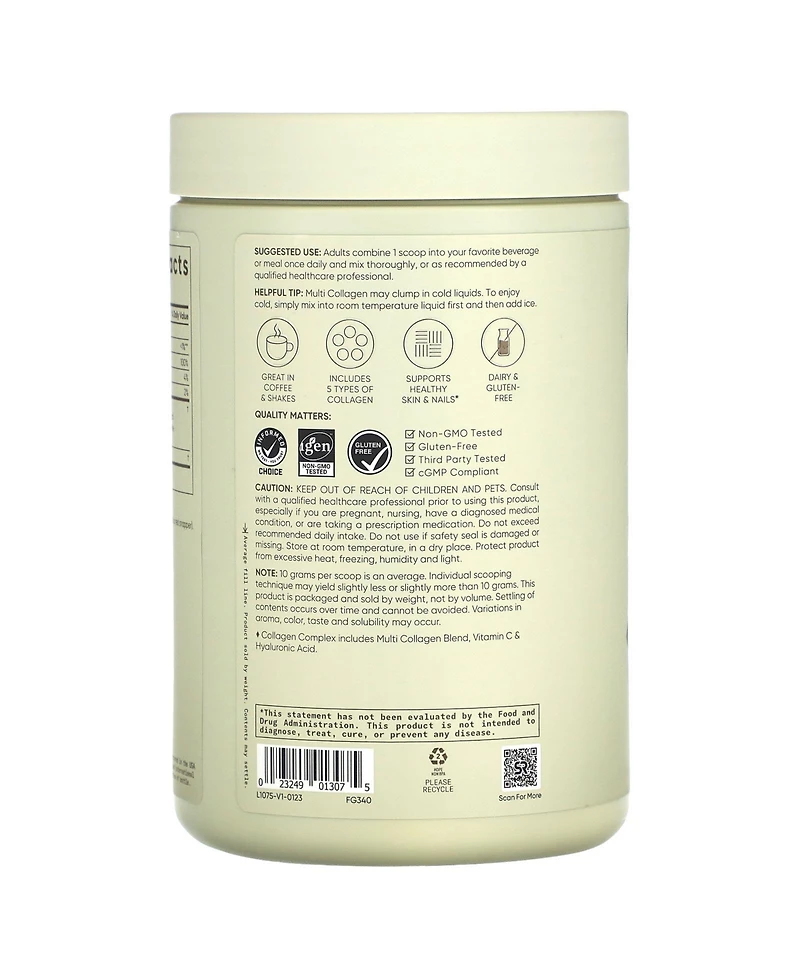 Sports Research Multi Collagen Unflavored