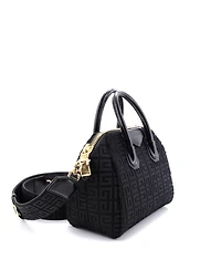 Pre-Owned Givenchy Mini Antigona Bag 4G Embroidered Canvas