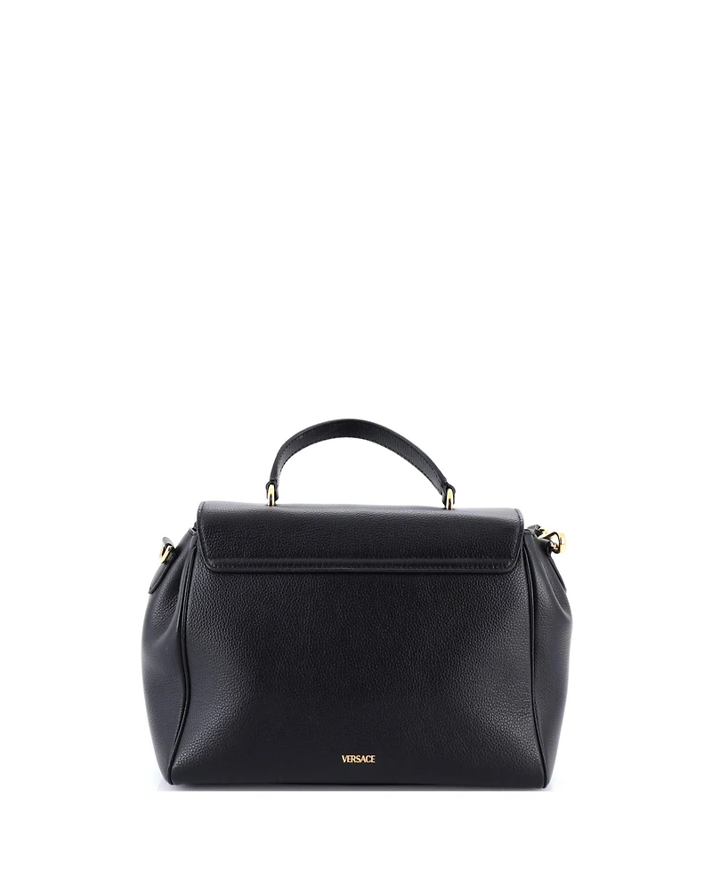 Pre-Owned Versace Medium Virtus Top Handle Bag Leather